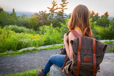 Mochila urbana de lona